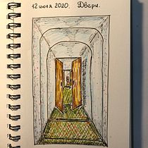 My project in The Art of Sketching: Transform Your Doodles into Art course Ein Projekt aus dem Bereich Artistische Zeichnung von Galina Millar - 14.07.2020