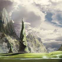 Mi Proyecto del curso: Matte Painting: creando mundos fotorrealistas. Traditional illustration project by Aylin Carolina Jiménez Fuentes - 07.20.2020