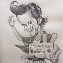 Mi Proyecto del curso: Retrato en caricatura con grafito. Desenho a lápis projeto de Daniela Pinto - 14.07.2020