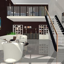 Mi Proyecto del curso: Iniciación al diseño de interiores. Een project van  Creativiteit,  3D-ontwerp e Interieurontwerp van Martina Gourdy - 15.07.2020