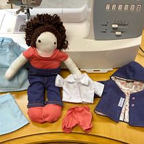 Meu projeto do curso: Confecção de roupa em miniatura. Un proyecto de Artesanía, Costura, Creatividad y DIY de nakano_1969 - 14.07.2020