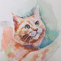 My project in Experimental Watercolor Techniques for Beginners course. Watercolor Painting project by bbasia - 07.14.2020