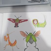 Mi Proyecto del curso: Técnicas de ilustración para desbloquear tu creatividad. Traditional illustration project by alejandra gonzalez salazar - 07.15.2020