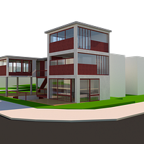 Meu projeto do curso: Representação gráfica de projetos arquitetônicos. Un projet de Architecture de Juliana Cornacchioni - 14.07.2020