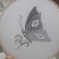 Mi Proyecto del curso: Introducción al bordado en blackwork. Un proyecto de Bordado de Sharon Melendez - 12.08.2020