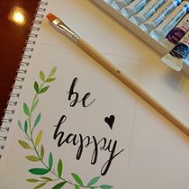 Mi Proyecto del curso: Técnicas aplicadas de ilustración en acuarela. Un progetto di Lettering e Pittura ad acquerello di Red Rosemary - 15.07.2020
