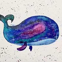 My project in Modern Watercolor Techniques course. Un progetto di Pittura ad acquerello di Milana Tk - 15.07.2020