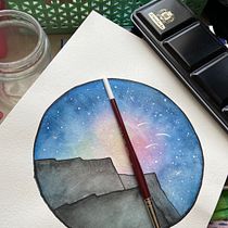 Mi Proyecto del curso: Técnicas modernas de acuarela. Un progetto di Pittura ad acquerello di Kari Morales - 15.07.2020
