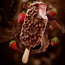 Paleta ChocoFresa. Un proyecto de Fotografía gastronómica de JCarlos Muñoz - 15.07.2020