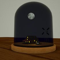 Meu projeto do curso: Criação de mundos 3D em miniatura com Procreate e Cinema 4D. 3D project by dudubartelle - 10.13.2020