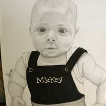 Mi Proyecto del curso: Retrato realista con lápiz de grafito. Desenho a lápis projeto de D BM - 15.07.2020