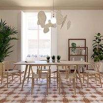 Valencia Lounge Hostel. Een project van  3D-modellering, Architectuur, Interactief ontwerp,  Interieur y Realistische tekening van Peggy Katsavou - 16.07.2020