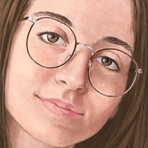 RETRATO DE MI HIJA: Ilustración digital con lápices de colores. Digital Illustration project by Jesus Tortosa - 07.16.2020