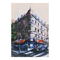 Mi Proyecto del curso: Dibujo arquitectónico con acuarela y tinta. Arte urbana projeto de fernandopasero69 - 16.07.2020