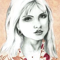 My project in Portrait with Pencil, Color Techniques and Photoshop course. Projekt z dziedziny Trad, c i jna ilustracja użytkownika Laura Di Stefano - 17.07.2020
