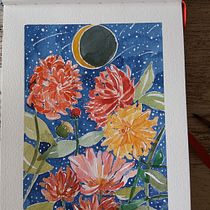 Mi Proyecto del curso: Creación de paletas de color con acuarela. Botanical Illustration, and Watercolor Painting project by Carla Pradells - 07.17.2020