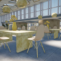 Mi Proyecto del curso: Diseño de interiores de una cafetería. Projekt z dziedziny  Architektura użytkownika Natalia Hernández Rodríguez - 17.07.2020