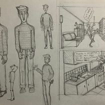 Mi Proyecto del curso: Introducción al cómic autobiográfico. Un projet de Illustration traditionnelle de diego pizarro fara - 17.07.2020