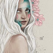 My project in Illustrated Portraits with Procreate course. Ilustração digital, Desenho, Ilustração tradicional, e Desenho de retrato projeto de Annika Sylte - 18.07.2020