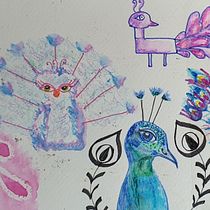 My project in Illustration Techniques to Unlock your Creativity course. Traditional illustration project by CorniA Van Wyk - 07.18.2020