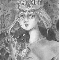 My project in Visual Storytelling with Graphite for Beginners course. Artistic Drawing, Children's Illustration, Creativit, and Traditional illustration project by Cristina Lopez - 07.18.2020