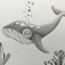 Mi Proyecto del curso: Técnicas de ilustración artística con grafito. Un projet de Illustration jeunesse de Alex Lizarraga - 19.07.2020