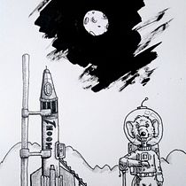 Meu projeto do curso: A arte de desenhar: transforme seus rabiscos em arte Ein Projekt aus dem Bereich Traditionelle Illustration von Evaristo Barbosa Moura - 19.07.2020