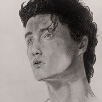 Mi Proyecto del curso: Retrato realista con lápiz de grafito. Desenho a lápis projeto de Kevin Andres Dominguez Cañon - 19.07.2020
