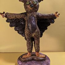 Mi Proyecto del curso: Escultura de personajes en plastilina epóxica Nix. Un projet de Artisanat de angela suau - 11.07.2020