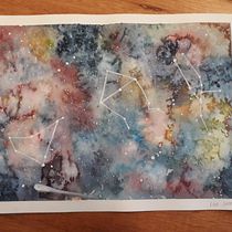 Meu projeto do curso: Técnicas modernas de aquarela. Un progetto di Pittura ad acquerello di Lyanne Rehder - 28.07.2020