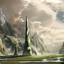 My project in Matte Painting: Creating Photorealistic Worlds course. Design project by Tehuan Melo - 07.20.2020