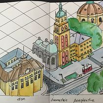 My project in The Art of Sketching: Transform Your Doodles into Art course Ein Projekt aus dem Bereich Architektonische Illustration von khr.salamin - 20.07.2020