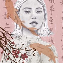 Mi Proyecto del curso: Retrato con lápiz, técnicas de color y Photoshop. Projekt z dziedziny Ilustracja c i frowa użytkownika erp8499 - 20.07.2020