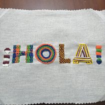 Mi Proyecto del curso: Letras bordadas: el hilo como herramienta gráfica. Embroider project by Irma Rodriguez - 07.20.2020