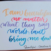 Mi Proyecto del curso: Caligrafía itálica con brush pen Ein Projekt aus dem Bereich Kalligrafie von Carla Ortega Carvajal - 20.07.2020