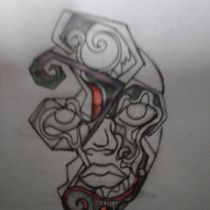 Mi Proyecto del curso: Retrato creativo en claroscuro con lápiz. Un projet de Dessin au cra, on , et Dessin de portrait de Julii Pizarro - 26.07.2020