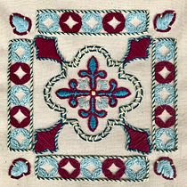 Mi Proyecto del curso: Teoría del color para proyectos textiles. Un progetto di Ricamo di Alexandra Philbrook - 18.08.2020