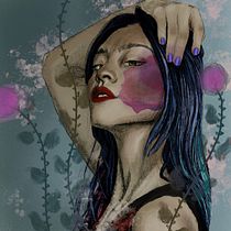 My project in Illustrated Portraits with Procreate course. Digital Drawing, Digital Illustration, and Digital Painting project by Allison Currie - 07.20.2020