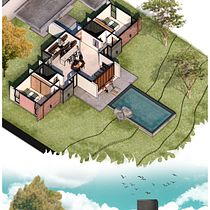 Mi Proyecto del curso: Ilustración digital de proyectos arquitectónicos. Digital Architecture project by Juan Pablo Gómez - 07.21.2020