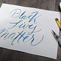 My project in Italic Script with a Brush Pen course Ein Projekt aus dem Bereich  von Carolyn Campo Munshi - 21.07.2020