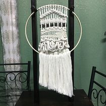 Mi Proyecto del curso: Introducción al tramado textil. Een project van Borduurwerk,  Interieur, Macramé y Textiel van María Fernanda Duran - 22.07.2020
