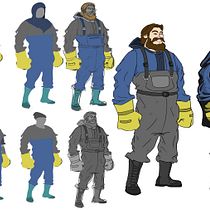 Mi Proyecto del curso: Introducción al diseño de personajes para animación y videojuegos. Un projet de Illustration traditionnelle de Gerson - 22.07.2020