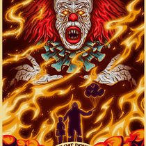 IT 1990 ''We All Float Down Here'' Mi Proyecto del curso. Un progetto di Illustrazione tradizionale e Illustrazione vettoriale di garzoncampos21 - 21.07.2020