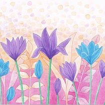 My project in Negative Watercolor Painting for Botanical Illustration course Ein Projekt aus dem Bereich Traditionelle Illustration von chan_trieu - 23.07.2020