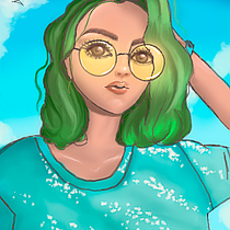 Mi Proyecto del curso: Retratos digitales de fantasía con Photoshop. Animation project by Zara Cerezo - 07.23.2020