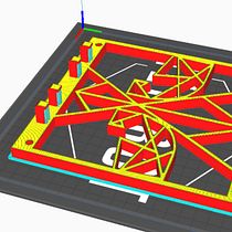 porta llavero flor de lis especial. 3D projeto de Adrian Reyes - 23.07.2020