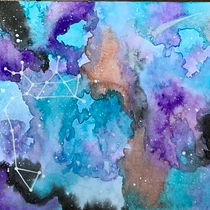 My project in Modern Watercolor Techniques course. Un progetto di Pittura ad acquerello di Jose Fillodoemilioedaluisa - 23.07.2020