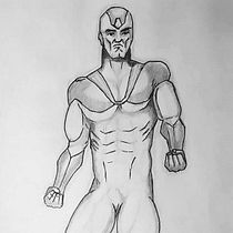 Mi Proyecto del curso: Ilustración para cómics: anatomía de un superhéroe. Un progetto di Disegno anatomico di Hernán Báez - 24.07.2020
