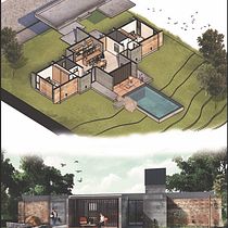 Mi Proyecto del curso: Ilustración digital de proyectos arquitectónicos. Architecture project by Marina Riggio - 07.24.2020