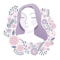 Mi Proyecto del curso: Retrato ilustrado con elementos botánicos. Un proyecto de Dibujo digital e Ilustración digital de Vania Vargas - 23.07.2020
